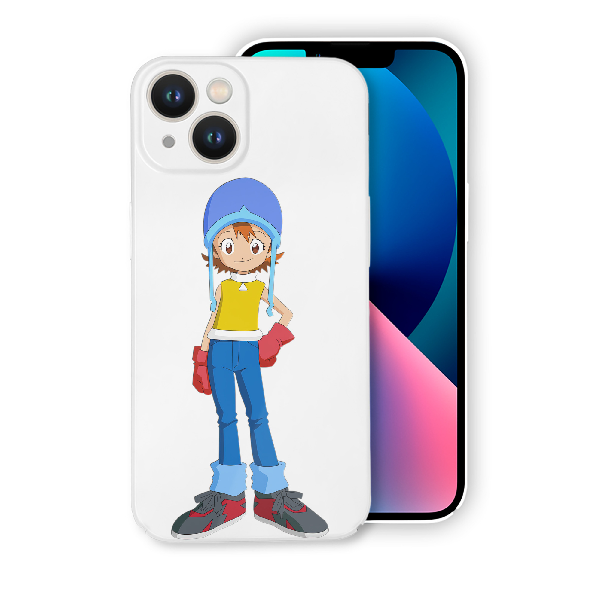 （画像用） Digimon デジタルモンスター/デジモン 【iPhone 14シリーズ対応】ハードケース